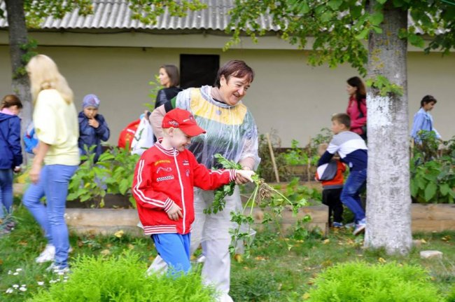 Кавуни, баклажани, перчики: у Луцькому зоопарку зібрали овочі, які садили діти. ФОТО