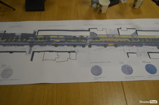 Реконструкція проспекту Волі: показали і розповіли, якою стане головна вулиця Луцька