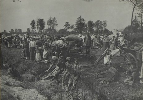 Ковель, біженці та виселенці під час Першої світової війни, 1916 рік