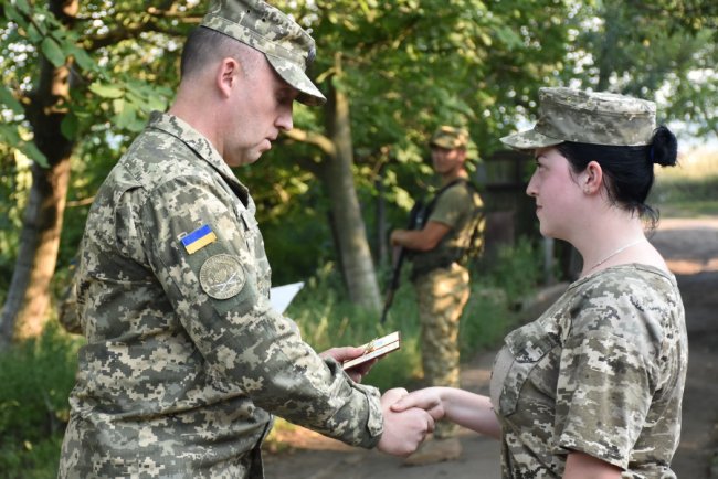 Волинська бригада відсвяткувала День Незалежності на передовій. ФОТО