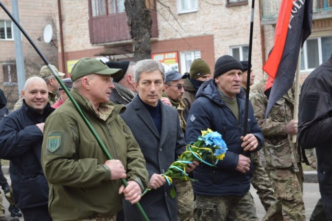 На Волині добровольців вшанували маршем патріотів. ФОТО