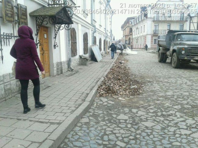 У Луцьку розблокували одну з вулиць Старого міста. ФОТО