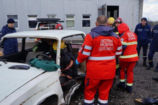 У Нововолинську відбулися навчання рятувальників. ФОТО