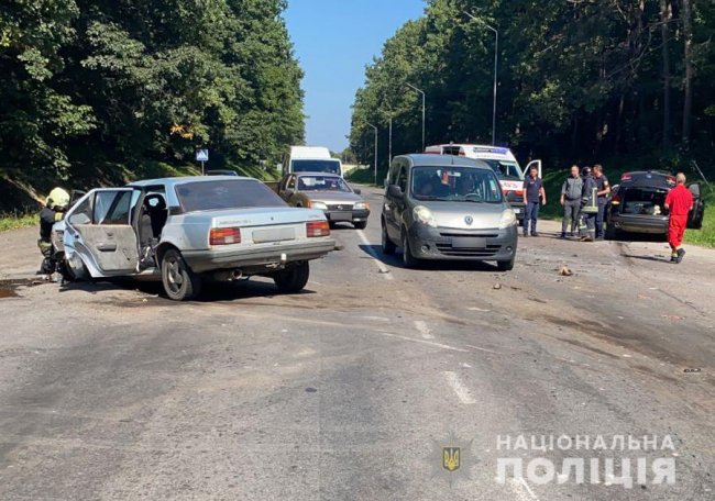 На Волині внаслідок двох ДТП постраждали троє водіїв