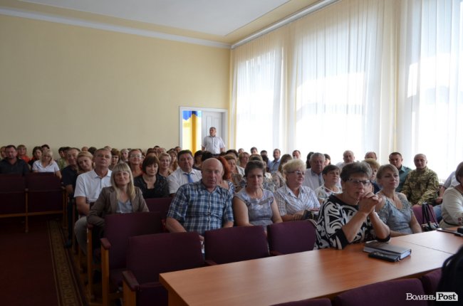 У Горохові представили нову голову райдержадміністрації. ФОТО