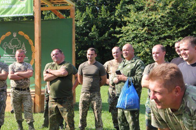 На Волині відбулися змагання з лісового багатоборства. ФОТО