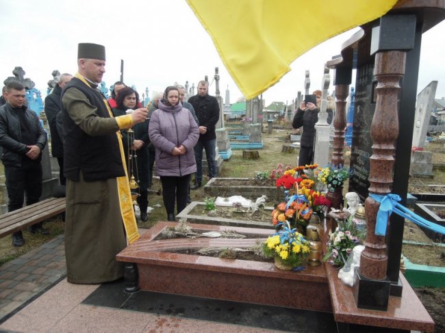 На Волині відзначили річницю загибелі захисника України. ФОТО