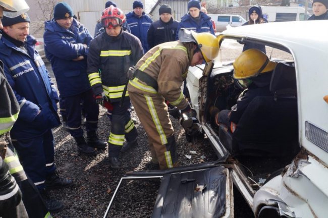 У Нововолинську відбулися навчання рятувальників. ФОТО