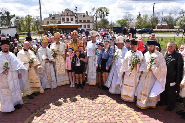 У селі на Волині освятили нову каплицю