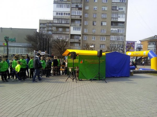 На Волині відбувся традиційний чемпіонат області зі спортивного орієнтування серед юнацтва