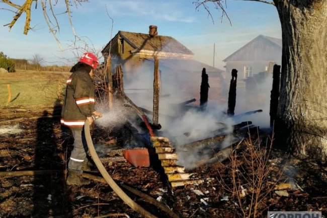 Ð£ ÑÐµÐ»Ñ Ð½Ð° ÐÐ¾Ð»Ð¸Ð½Ñ ÑÐµÑÐµÐ· Ð´Ð¸ÑÑÑÑ Ð¿ÑÑÑÐ¾ÑÑ Ð· Ð²Ð¾Ð³Ð½ÐµÐ¼ Ð·Ð³Ð¾ÑÑÐ»Ð° Ð±ÑÐ´ÑÐ²Ð»Ñ