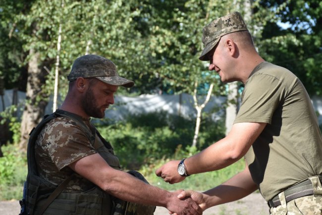 Волинська бригада відсвяткувала День Незалежності на передовій. ФОТО