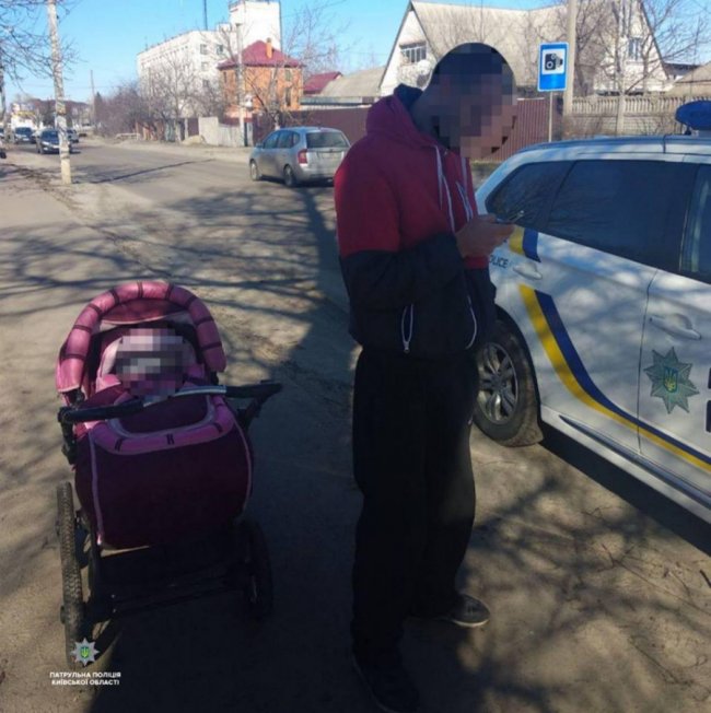 У Борисполі батько мало не заморозив 2-місячну дівчинку на вулиці