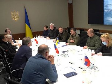 Зеленський у Києві зустрівся з прем’єрами Польщі, Чехії та Словенії. ВІДЕО