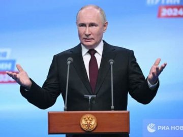 Путін заявив, що продовжуватиме війну і створить «санітарну зону»