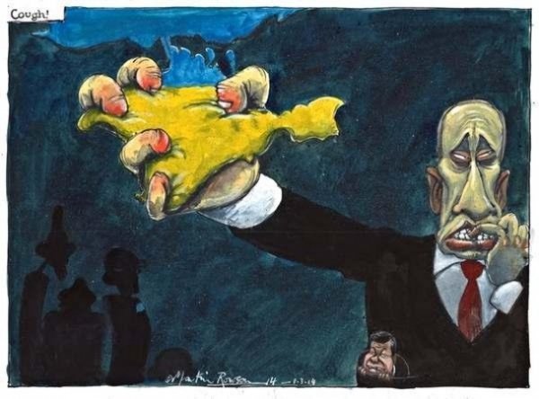 Карикатури на Путіна. ФОТО