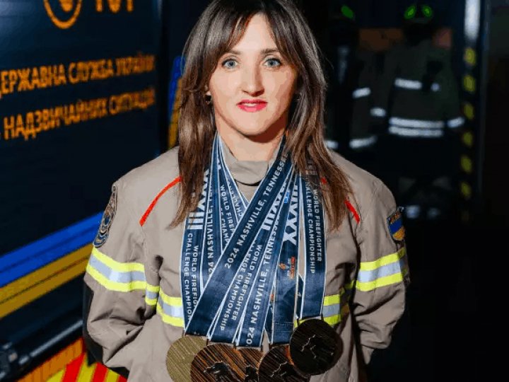 Рятувальниця з Рівненщини стала чемпіонкою світу серед пожежників