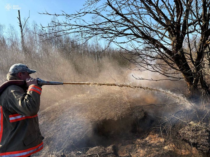 На Волині горіло торфовище