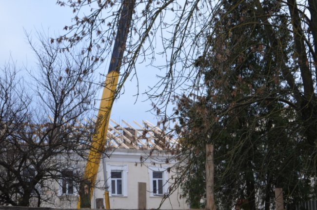 Як луцький військовий госпіталь змінюється після пожежі