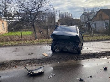 Патрульні оприлюднили деталі аварії на Львівській у Луцьку