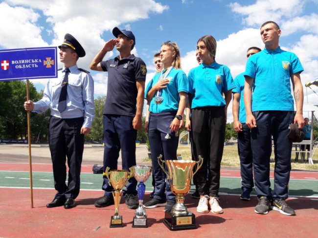 Волинські рятувальники – чемпіони України. ФОТО