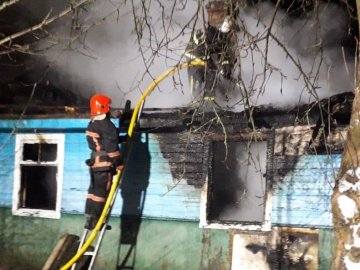 Двоє людей загинули у пожежі в Луцькому районі