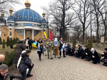 Поховали волинського прикордонника, який загинув під Авдіївкою