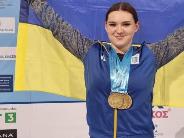 Абсолютною чемпіонкою Європи стала важкоатлетка з Волині Софія Козак