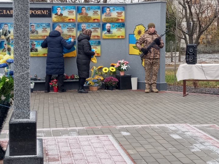 У селі на Волині відкрили меморіальні дошки загиблим воїнам-односельцям. ФОТО