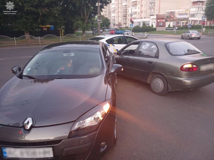 П’яний водій став винуватцем аварії в Луцьку