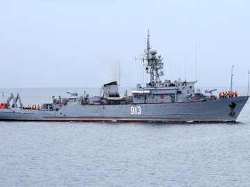 У Генштабі заявили про знищення російського морського тральщика «Ковровець»