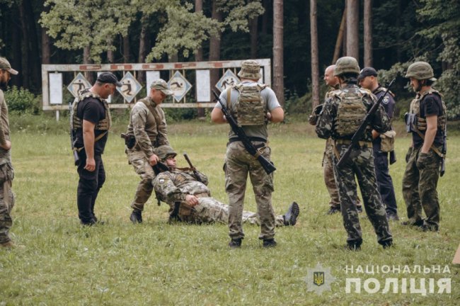 На Волині стрілецький батальйон поліції готується до виконання бойових завдань на передовій