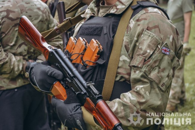 На Волині стрілецький батальйон поліції готується до виконання бойових завдань на передовій