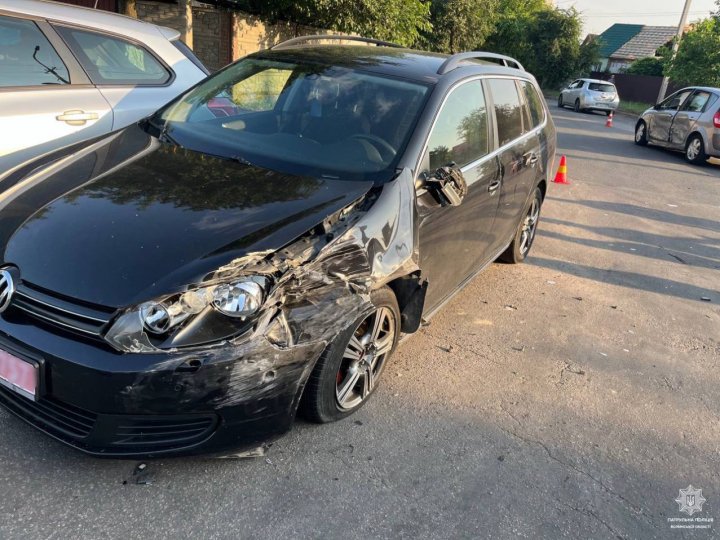 У Луцьку через п'яного водія зіткнулися чотири автомобілі