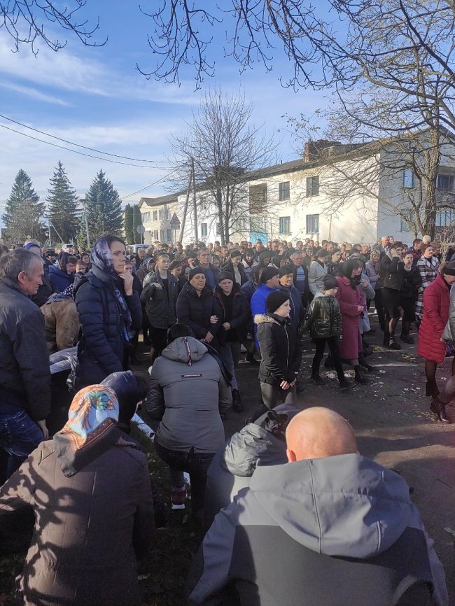 На Волині віддали останню шану Герою Богдану Свиридюку