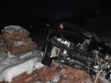 Під Луцьком п'яний водій автівки злетів у кювет. ФОТО