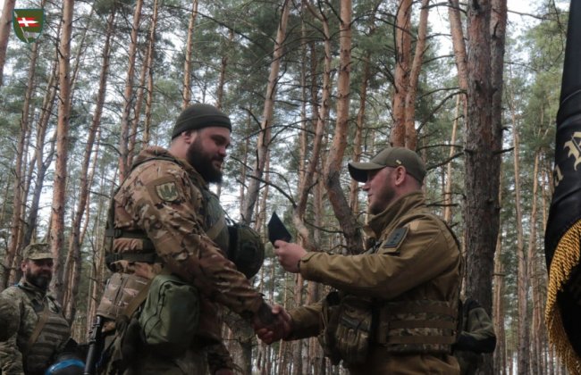 Воїнів 14 ОМБр відзначили нагородами. ФОТО