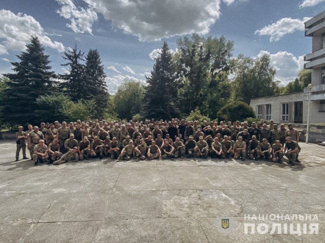 На Волині стрілецький батальйон поліції готується до виконання бойових завдань на передовій