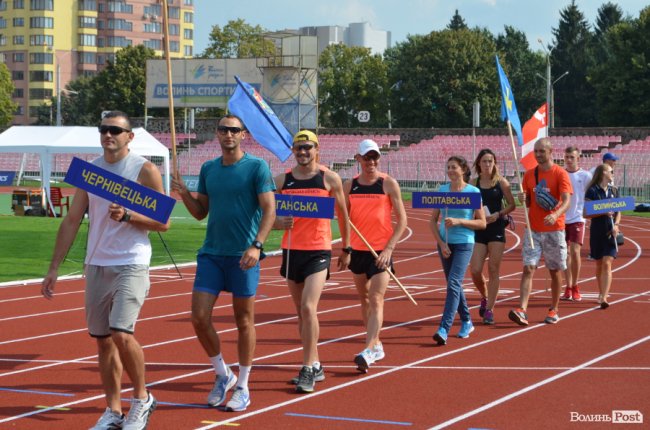 На змагання до Луцька приїхали кращі легкоатлети країни. ФОТО