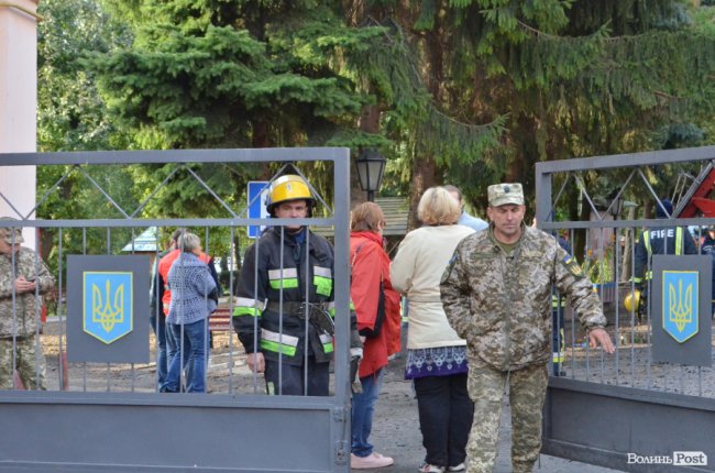 Військовий госпіталь у Луцьку оговтується після пожежі. ФОТО