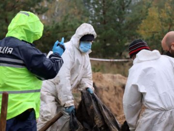 На звільнених територіях Донеччини ексгумували понад 120 тіл