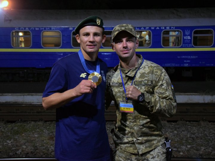 На Волині зустріли олімпійського чемпіона Олександра Хижняка