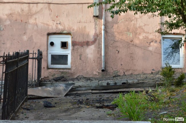 Військовий госпіталь у Луцьку оговтується після пожежі. ФОТО