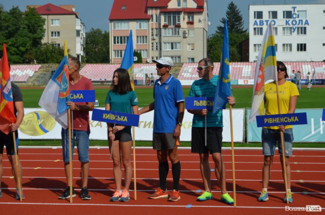 На змагання до Луцька приїхали кращі легкоатлети країни. ФОТО