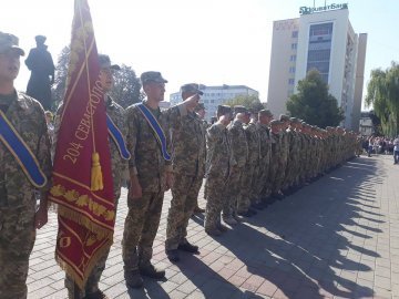 Авіабригада, що дислокується в Луцьку, відзначає день створення