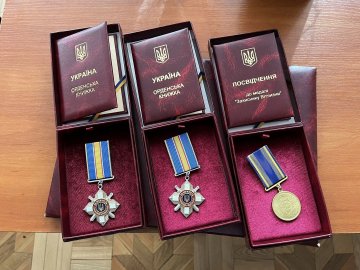 На Волині рідним трьох загиблих Героїв вручили їхні посмертні нагороди