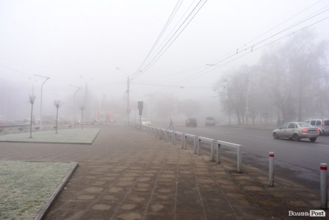 Ранковий Луцьк – у туманному полоні. ФОТОРЕПОРТАЖ 