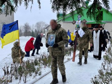 Героя з Донеччини Володимира Супруна поховали на Волині