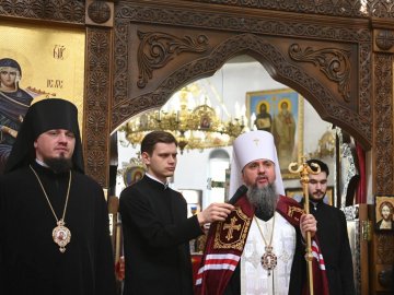 Митрополит Епіфаній звершив молебень у храмі на Волині, громада якого разом із священником перейшла до ПЦУ