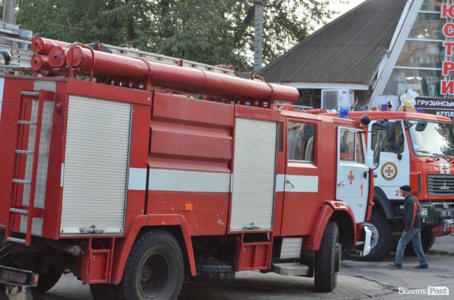 Військовий госпіталь у Луцьку оговтується після пожежі. ФОТО